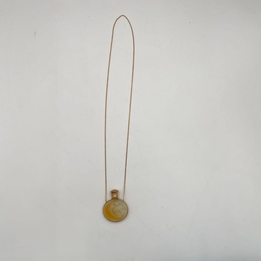 希少】ニナリッチ香水/ラリックデザインパルファムチェーン付き - メルカリ