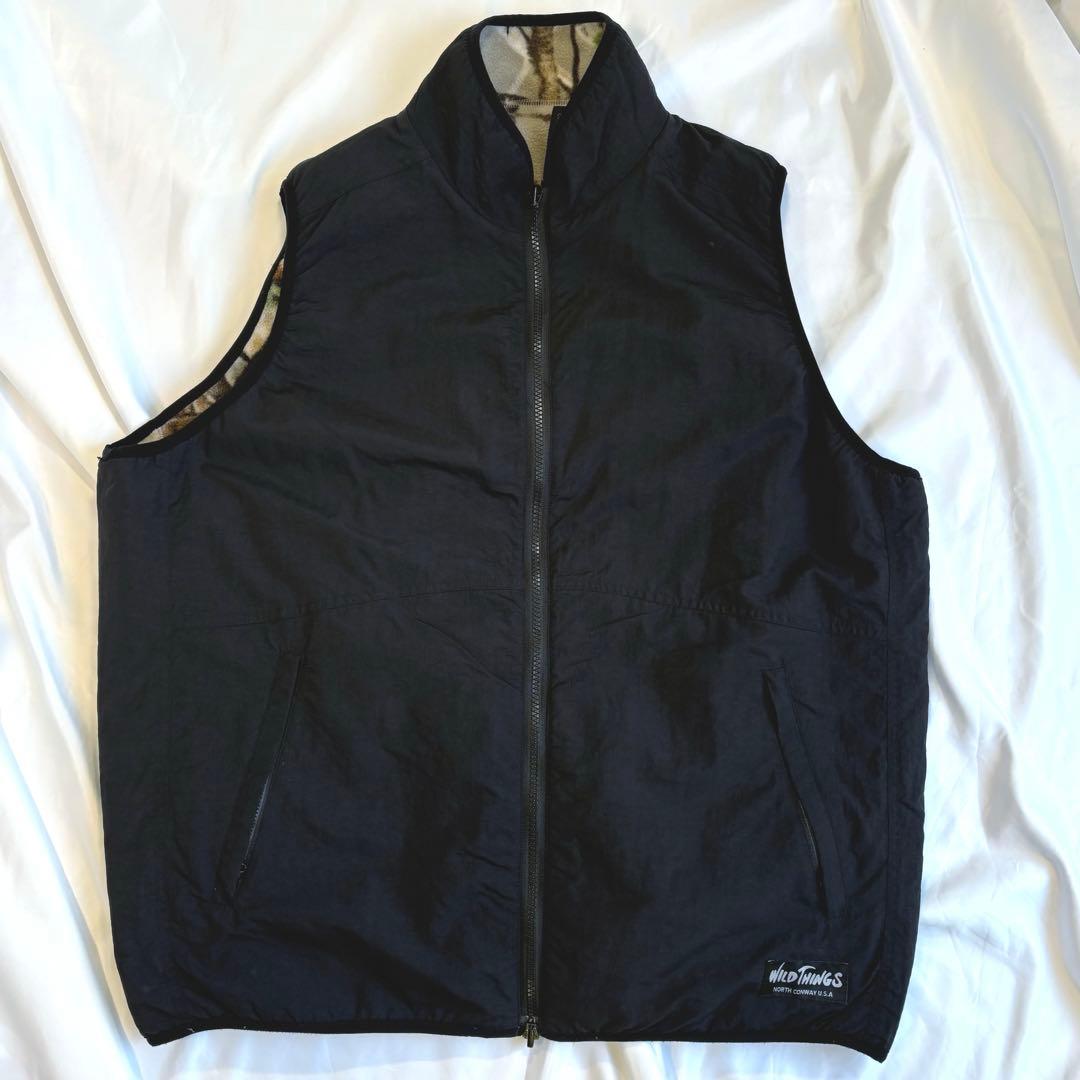 WILDTHINGS ARK別注 リアルツリーカモ リバーシブルベスト Lサイズ