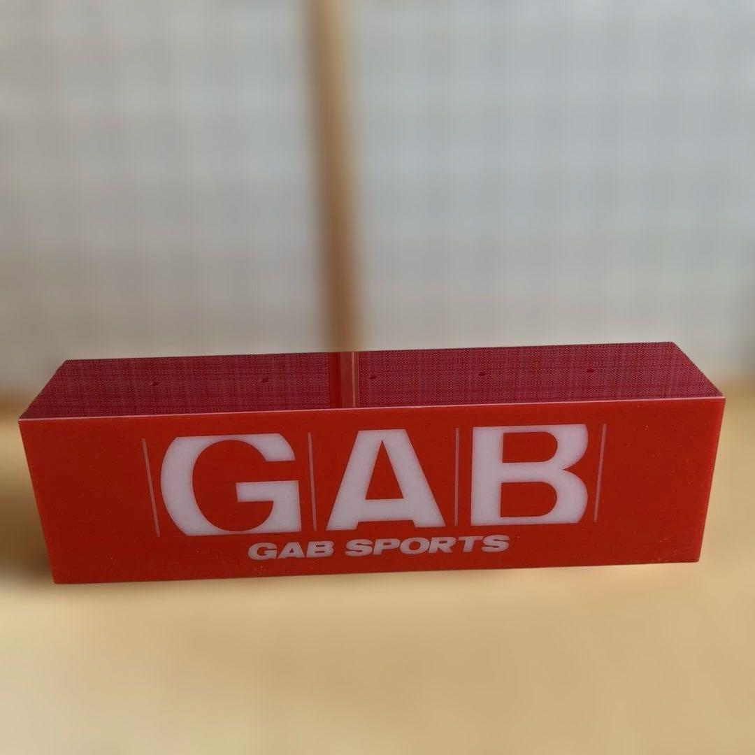GAB サインボード（電飾看板） 赤 希少の通販はau PAY マーケット