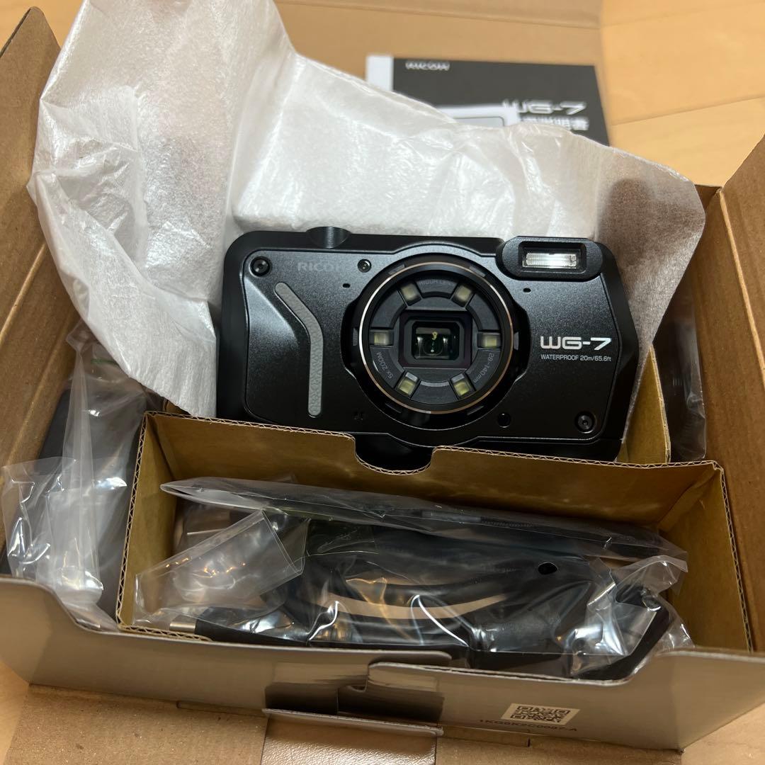 新品未未開封】RICOH WG-7 ブラック - メルカリ