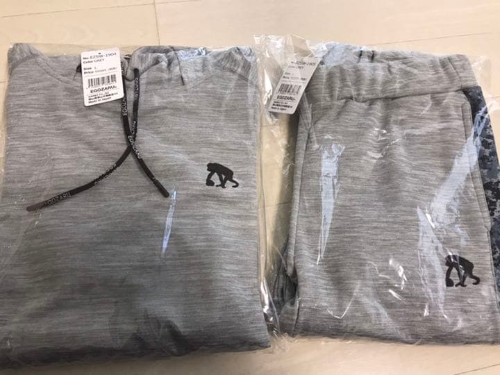 エゴザル スウェット EGOZARU 販売 上下セット