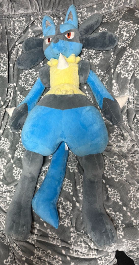 等身大ルカリオ ぬいぐるみ ポケモンセンター ぬいぐるみ(S) ルカリオ ｜【公式】ポケモンセンターオンライン