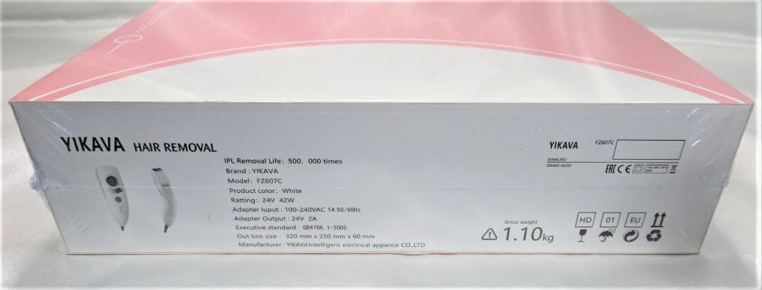 ☆新品・未開封☆YIKAVA HAIR REMOVAL 光脱毛器 FZ607C