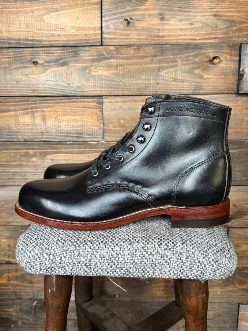 【ほぼ新品 8½D】WOLVERINE 1000MILEBOOTS 26.5cm