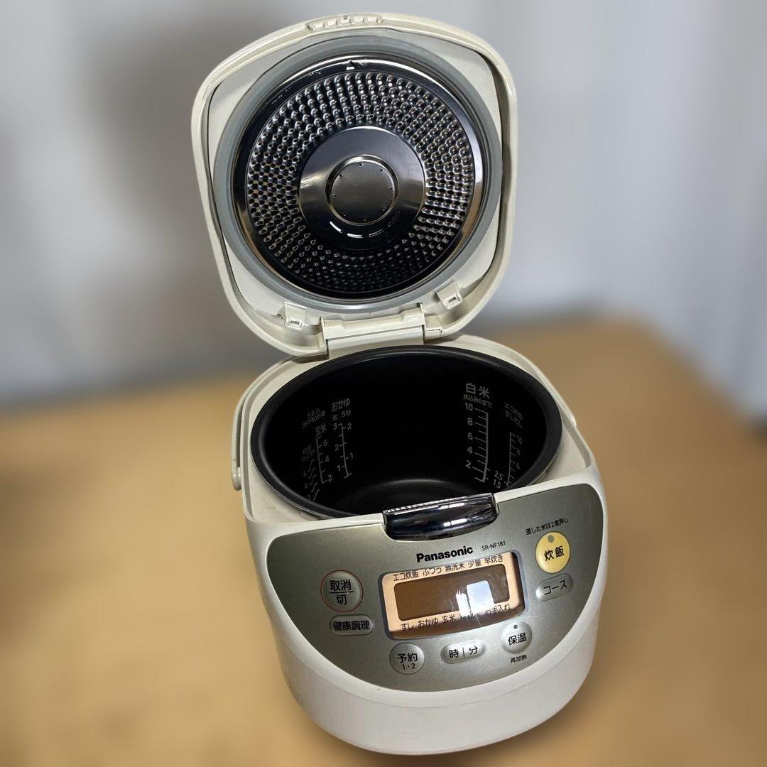 Panasonic SR-NF181 マイコン炊飯器 旨味ダイヤモンド釜1.8L - メルカリ