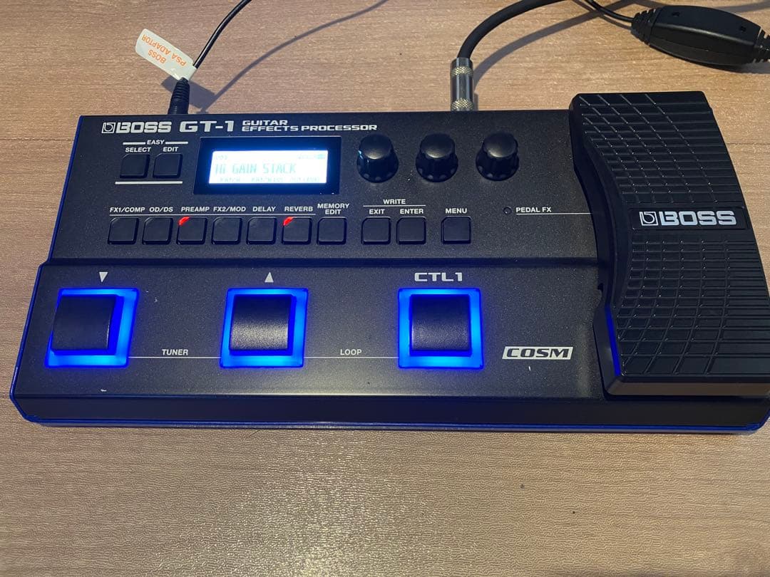 【土日のみ発送】BOSS GT-1 ACアダプタ USBケーブル シールド付き 土日のみ発送】BOSS GT-1 ACアダプタ USBケーブル シールド付き 土日