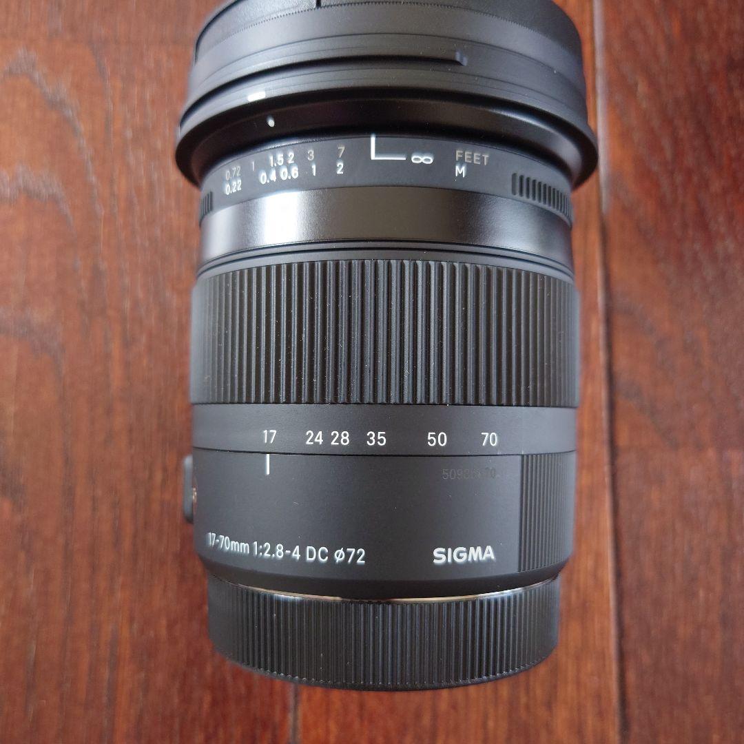 シグマ 17-70mm F2.8-4 DC MACRO OS HSM 他セット