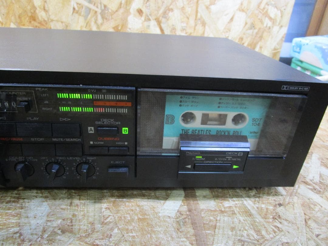 希少・動作品）ヤマハカセットデッキKX-W500 ダブルリバースカセット