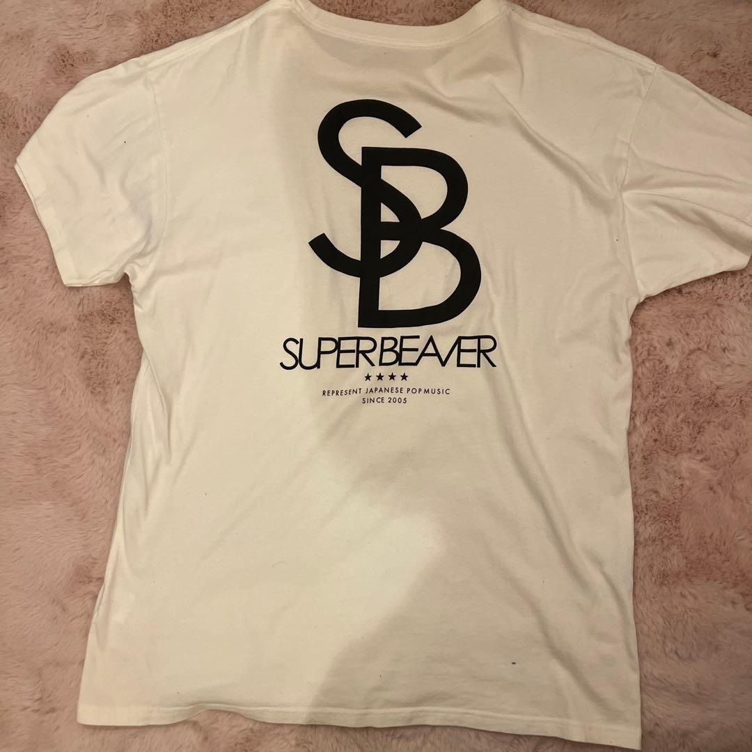 SUPER BEAVER 渋谷龍太 サイン入り Tシャツ SUPERBEAVER渋谷龍太 着用T