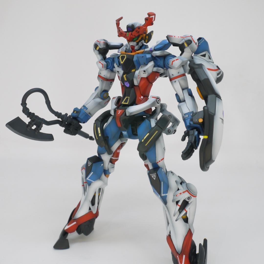 ガンプラ HG ジークアクス 全塗装 完成品① - メルカリ