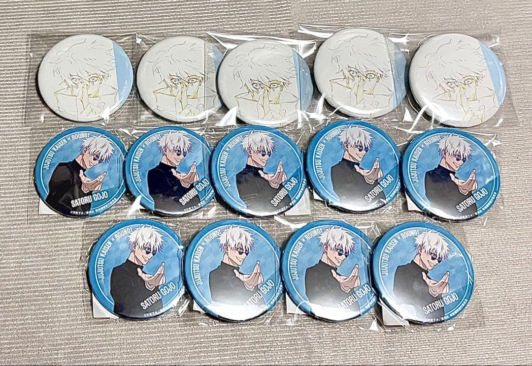 五条悟 缶バッジ まとめ売り 幻影夜行本舗 呪術廻戦展 セガラッキー