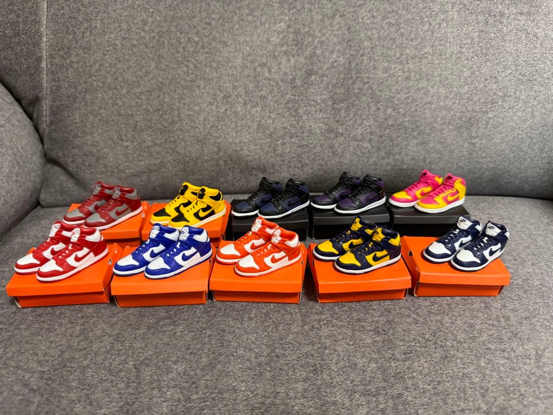 全10種 NIKE DUNK HIGH miniature collection - メルカリ