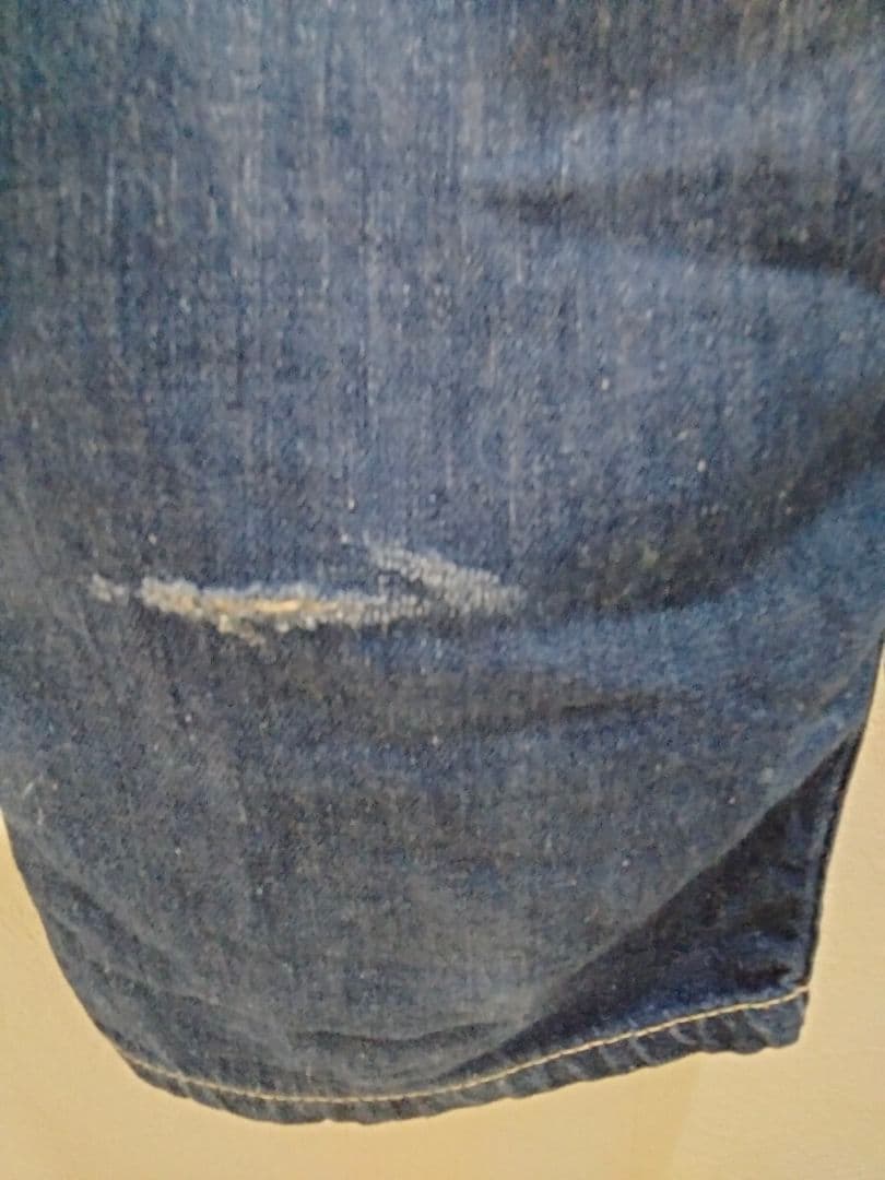 LEE 341Z センター赤タグ 50s 片耳 色濃い目 革パッチ ライトオンス