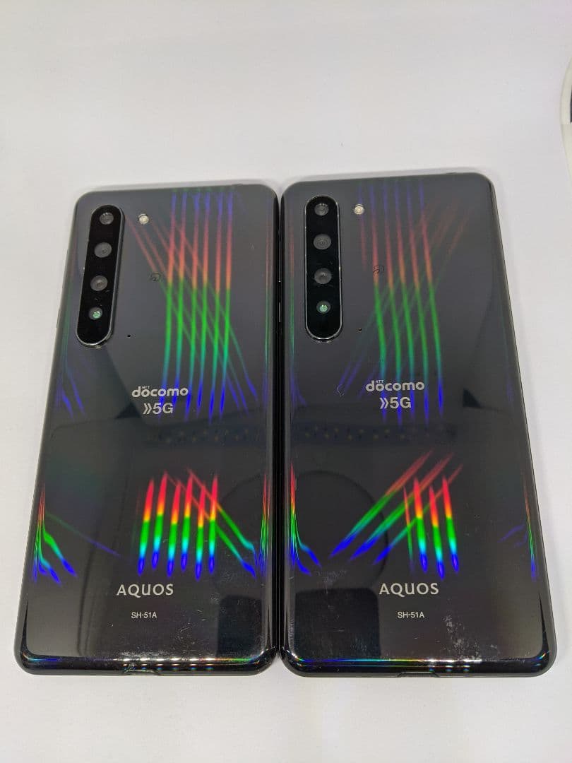 AQUOS R5G SH-51A android12 Simフリー2台② - メルカリ