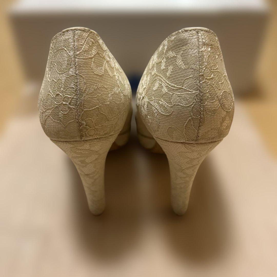 ウエディングシューズブライダルシュー Z BENIR 12cm - メルカリ