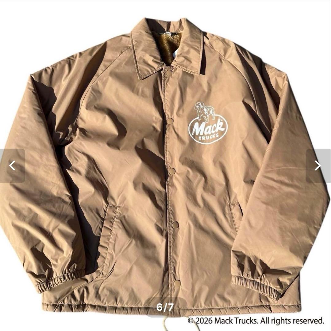 サイズL Mack Trucks × FJ ボアコーチジャケット - メルカリ