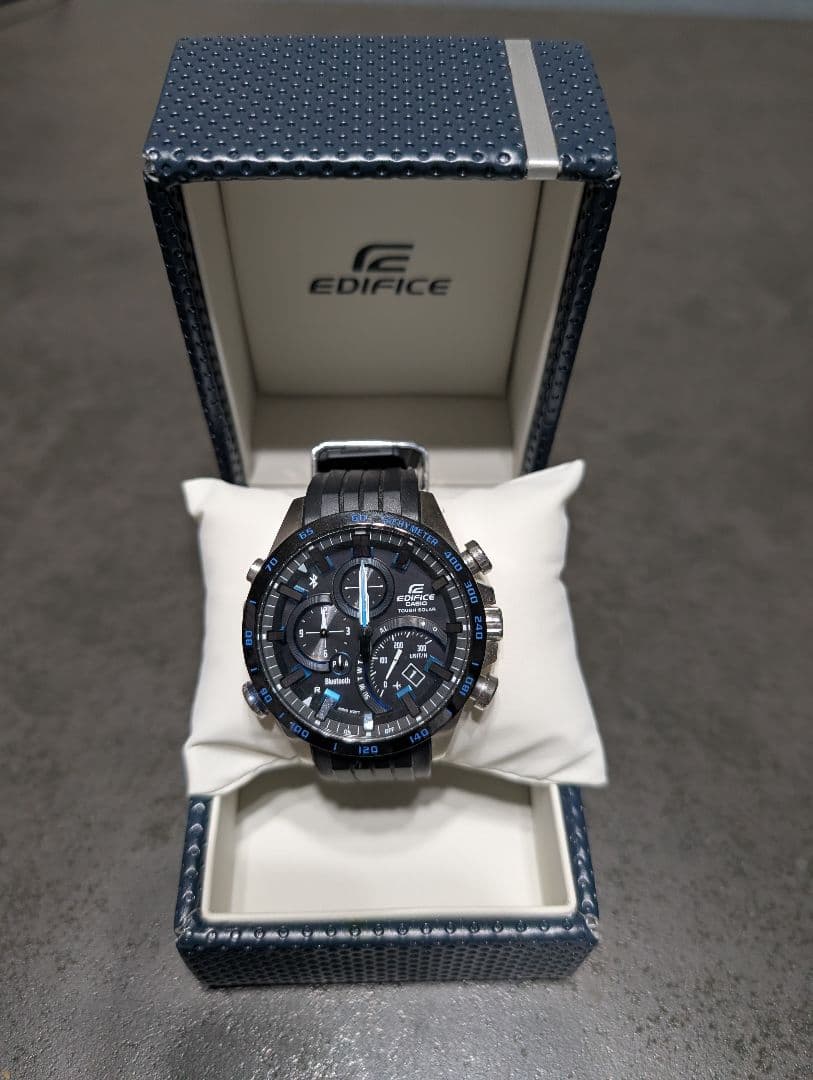 ☆まーさん専用☆カシオEDIFICE【 EQB-501XBR-1AJF】 EQB501XBR-1A | Edifice Smartphone Link Watch with Rubber Band