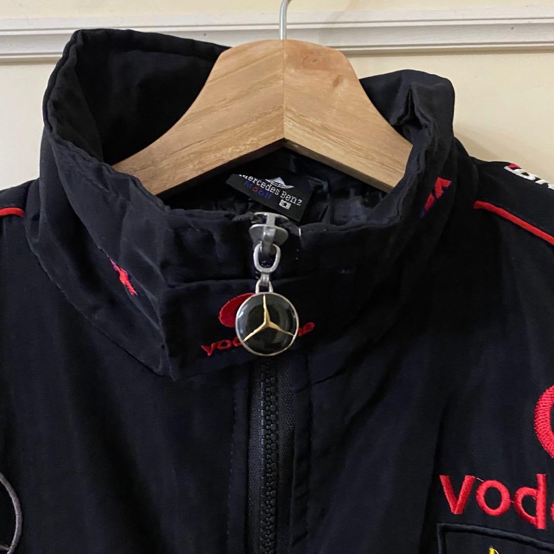 マクラーレン メルセデスベンツ レーシングジャケット F1 刺繍ロゴ