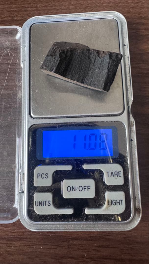 香木2セット　沈香《黒油　伽羅》11.08g 桐箱入り　香木　茶道具