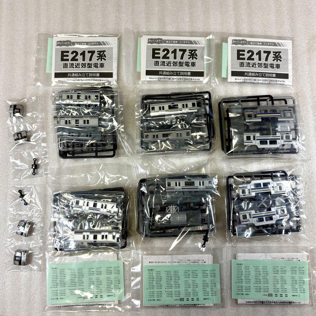 し*づ様 【袋未開封未組立】Bトレイン パート16 E217系 スカ色 更新前