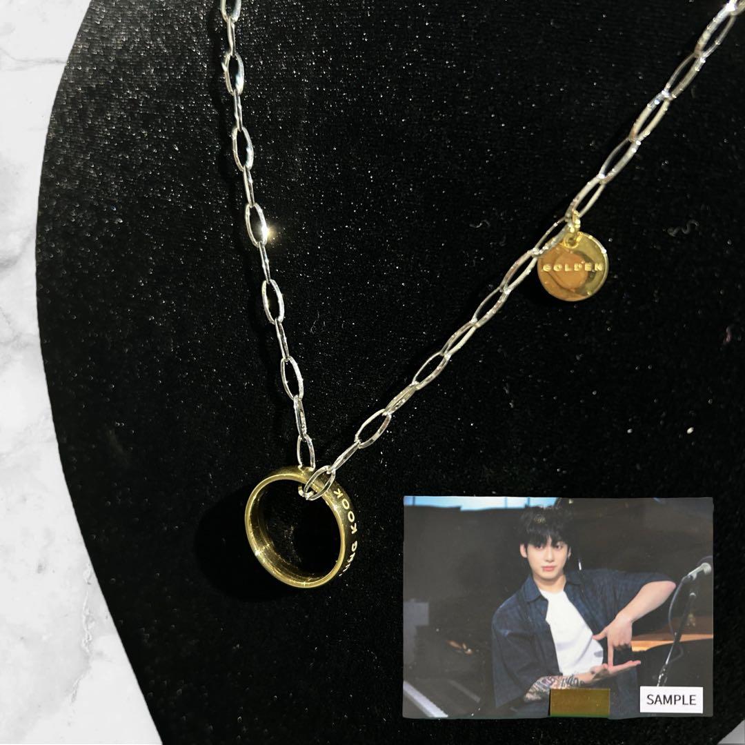 BTS ジョングク ゴールデンモーメンツ ソウル 展示会 限定 ネックレス