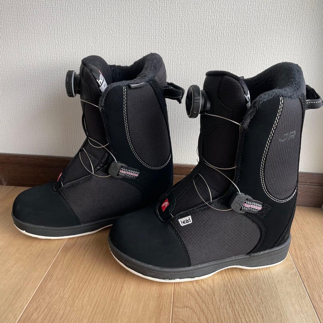 head 子ども用スノーボードブーツ ブラック BOA 20.5-21.5