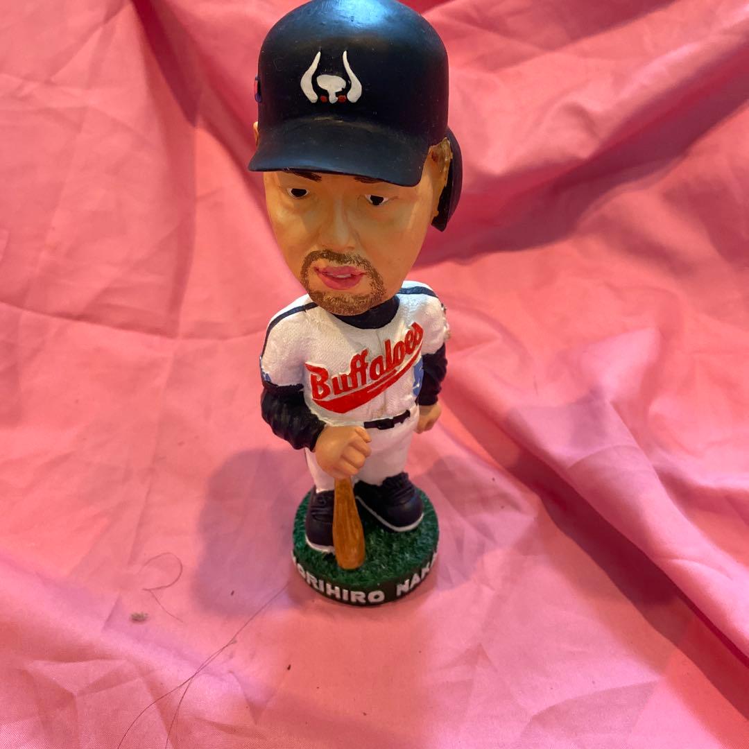 大阪近鉄バッファローズ☆5番☆中村紀洋☆首ふりフィギュア