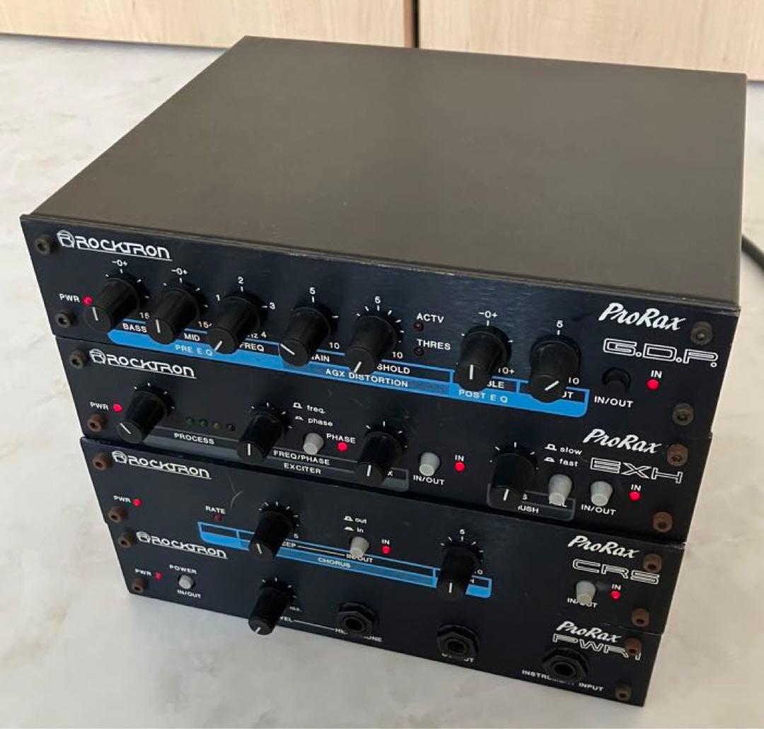 ROCKTRON ハーフラックエフェクター4台セット - メルカリ
