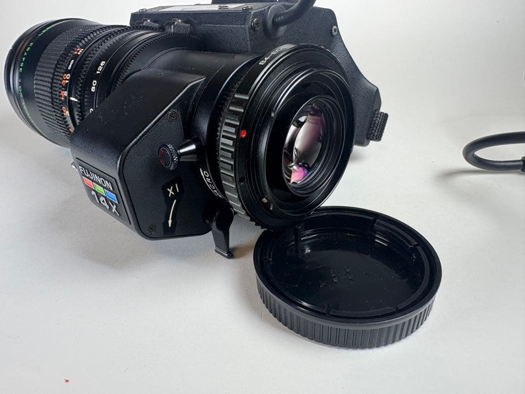 フジノン A14×9.2 9-126mm 業務用B4ズーム電動ズームB4-EOS - メルカリ