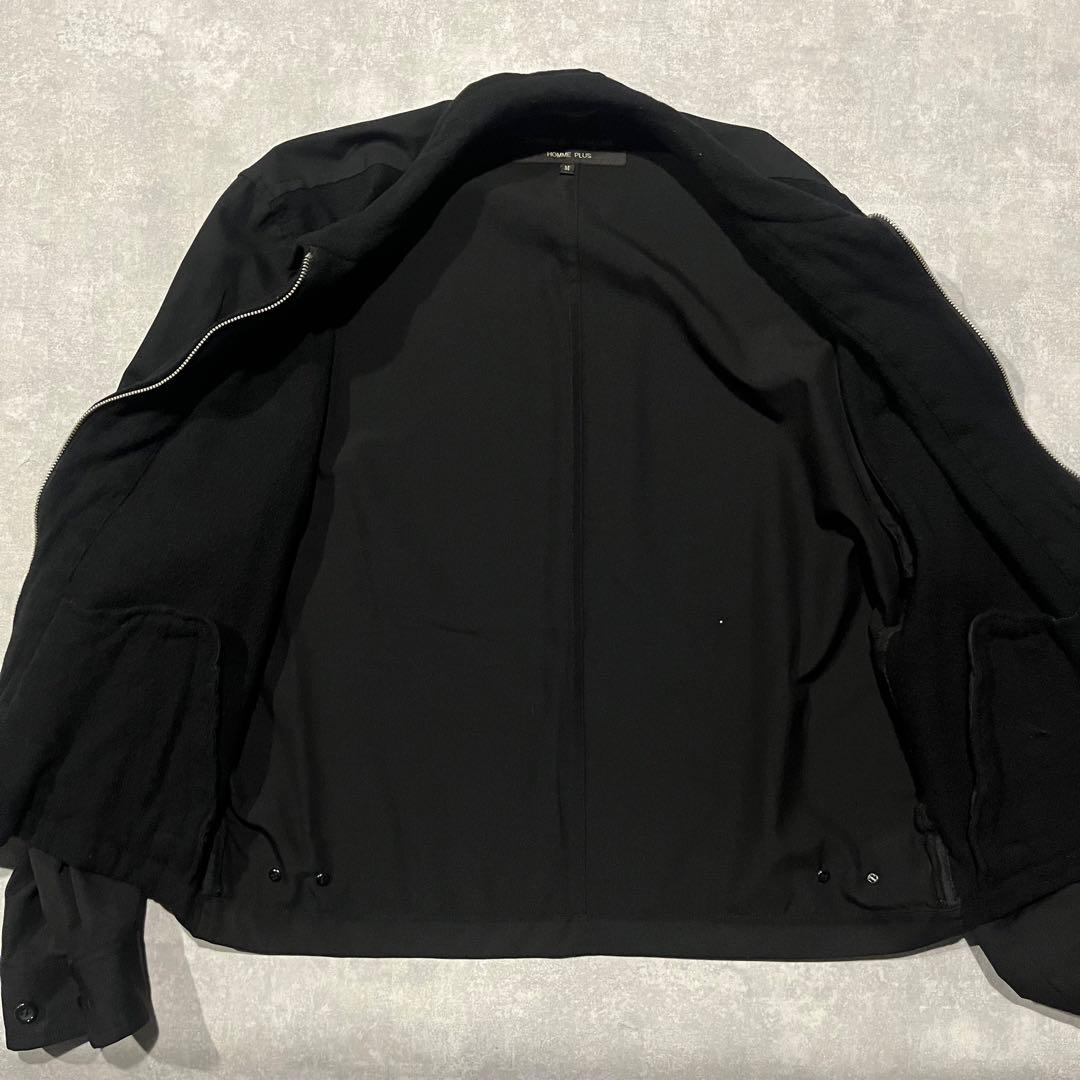 94aw 縮絨期 コムデギャルソンオムプリュス ウール縮絨 ジップ