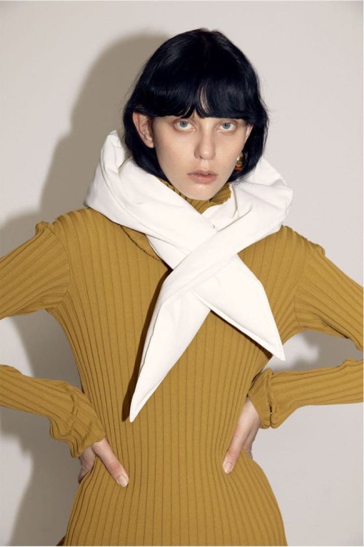 iirot イロットPadded Hoodie white UABY バラクラバ - メルカリ