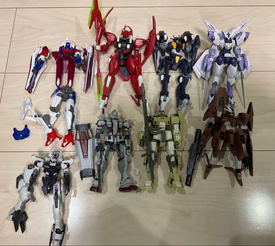 ガンプラ 19体 まとめ売り ジャンク品 その他汎用パーツ付
