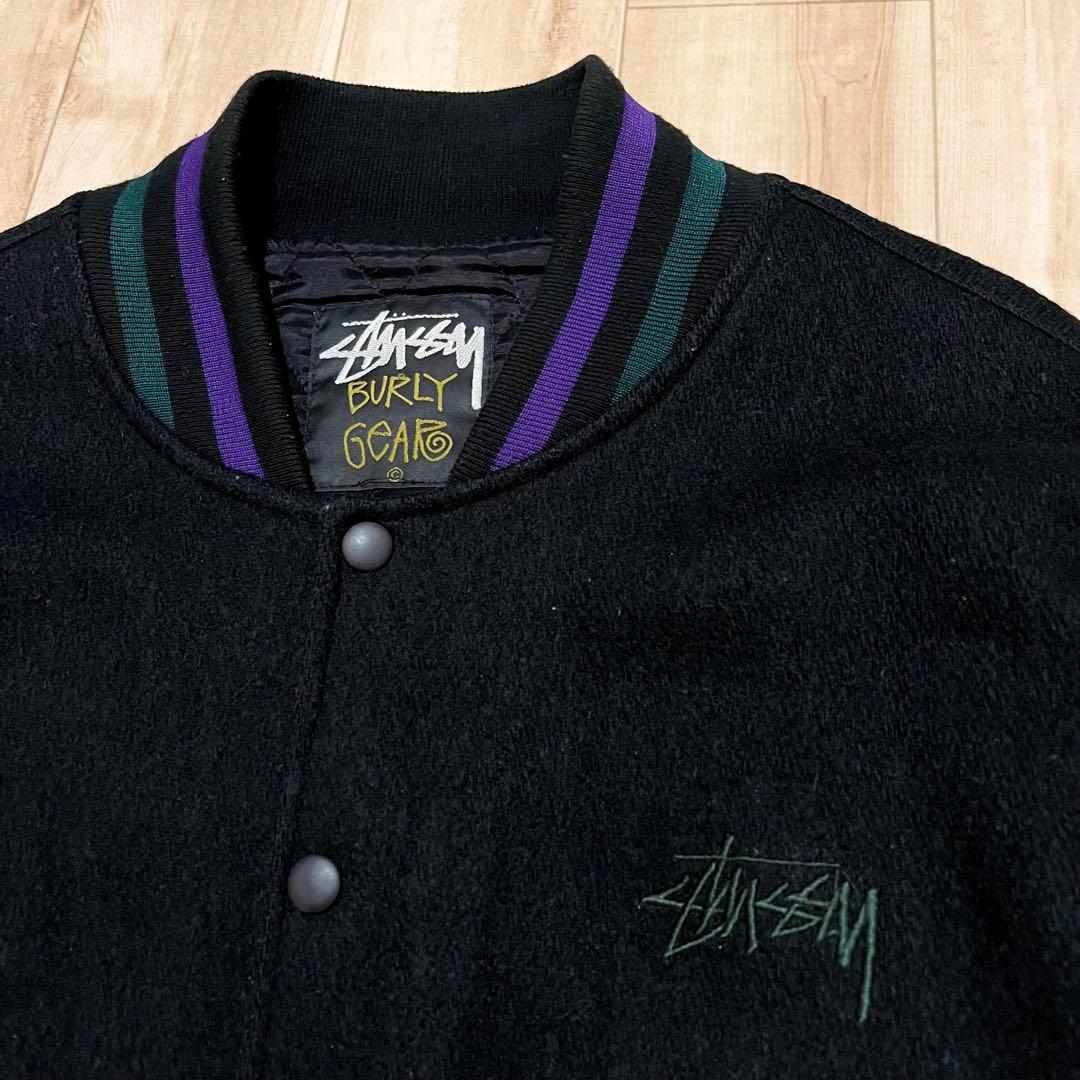 激レア！1980's OLD STUSSY “BURLY THREADS”JKT - メルカリ