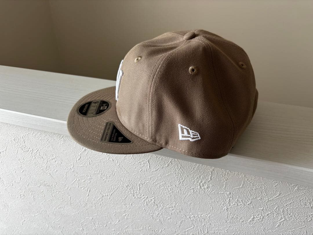 NEW ERA ANK 別注 アニューエラ キャップ ベージュ アニキ 片野英児