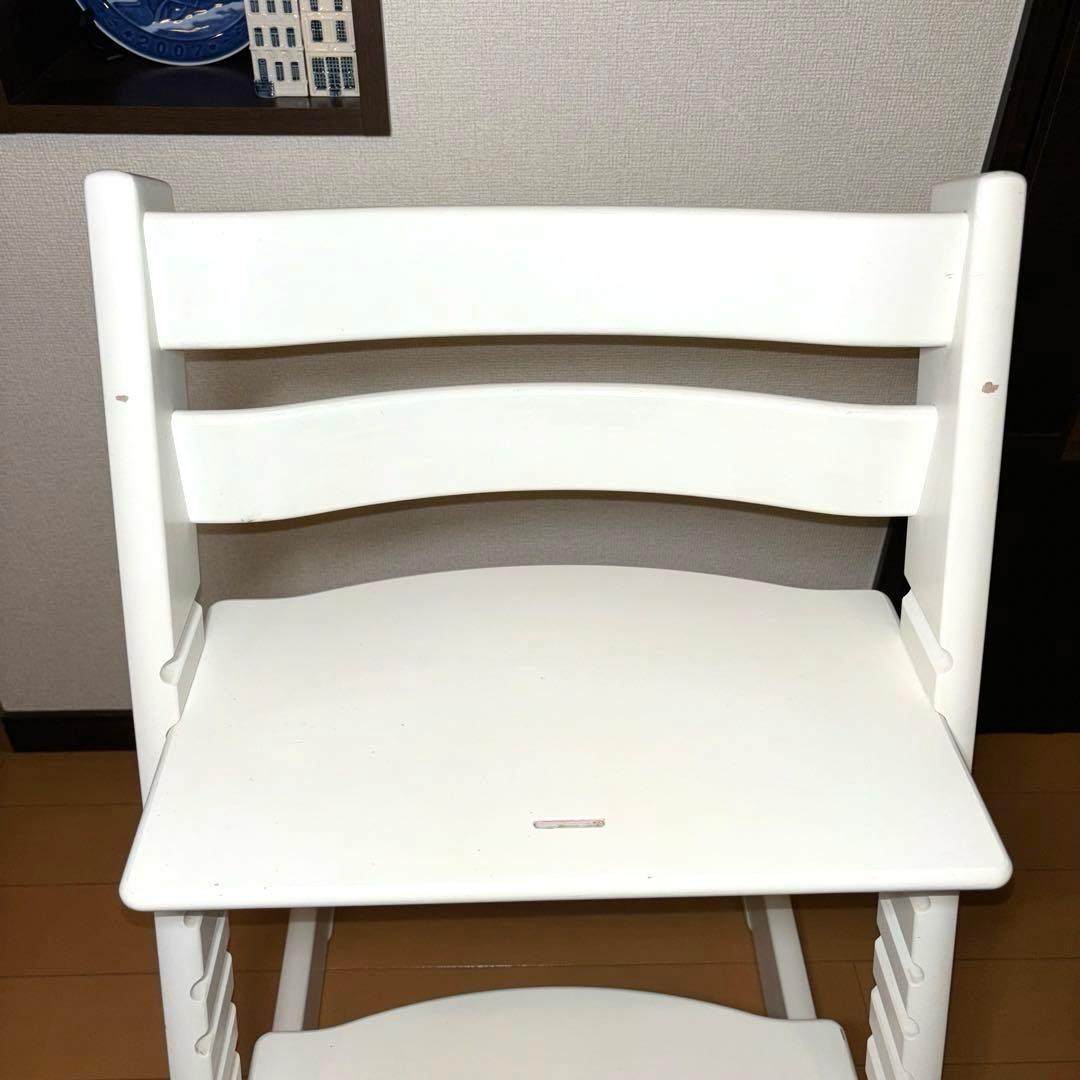 ストッケ STOKKE トリップトラップ ホワイト シリアルナンバー6 - メルカリ