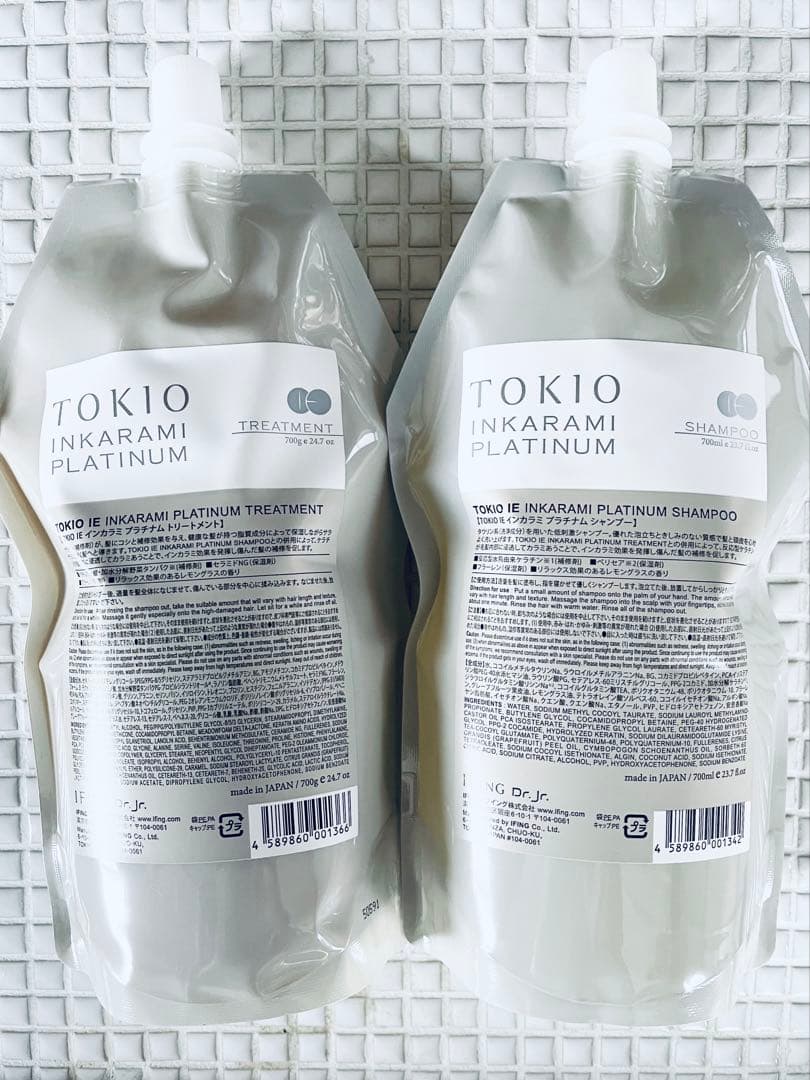 新品TOKIO インカラミ プラチナムシャンプートリートメント700ml セット Amazon | 【プラチナム】TOKIO IE インカラミ シャンプー700ml
