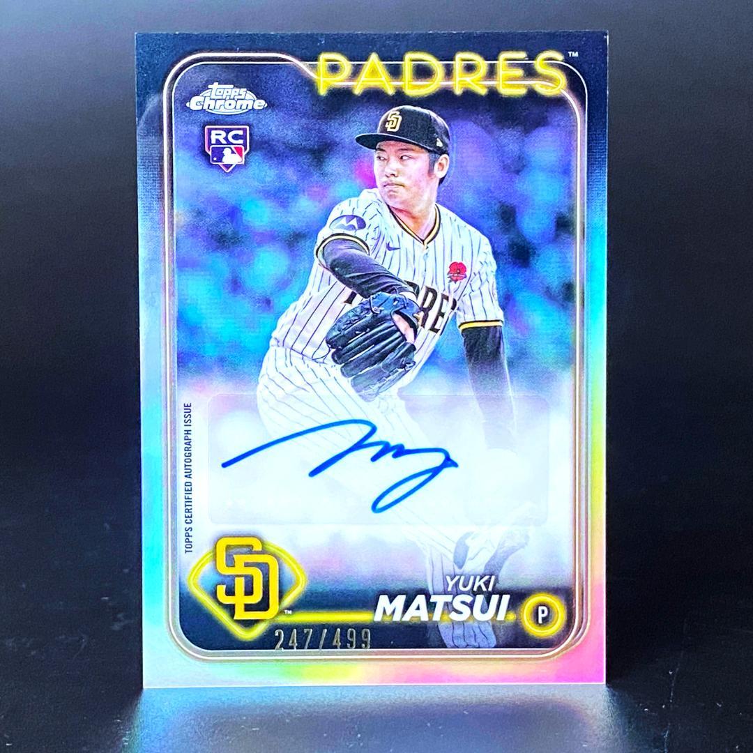 RC】松井裕樹☆直筆サインカード☆ルーキーカード☆限定247/499 - メルカリ