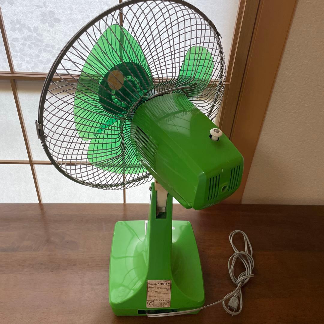 昭和レトロ 扇風機 日立 作動確認済 - メルカリ
