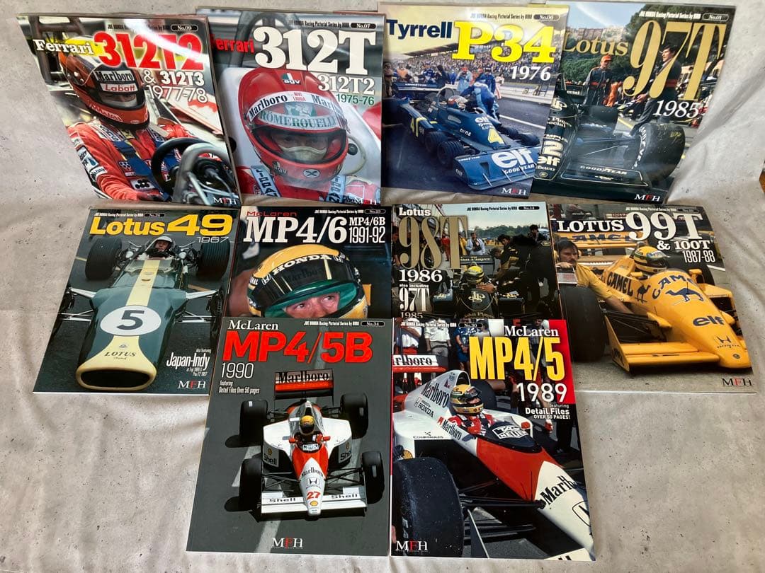 J　Racing Pictorial Series by HIRO MFH MFH レーシング ピクトリアル シリーズ フェラーリ 156/85 F186 1985