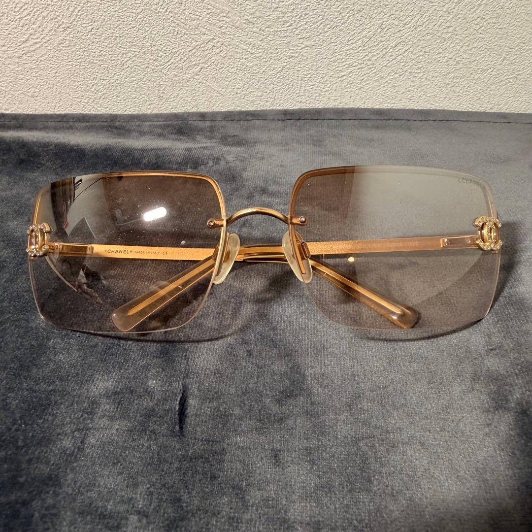 SK/11.15/30 ▶︎CHANEL サングラス　4092-B ゴールド