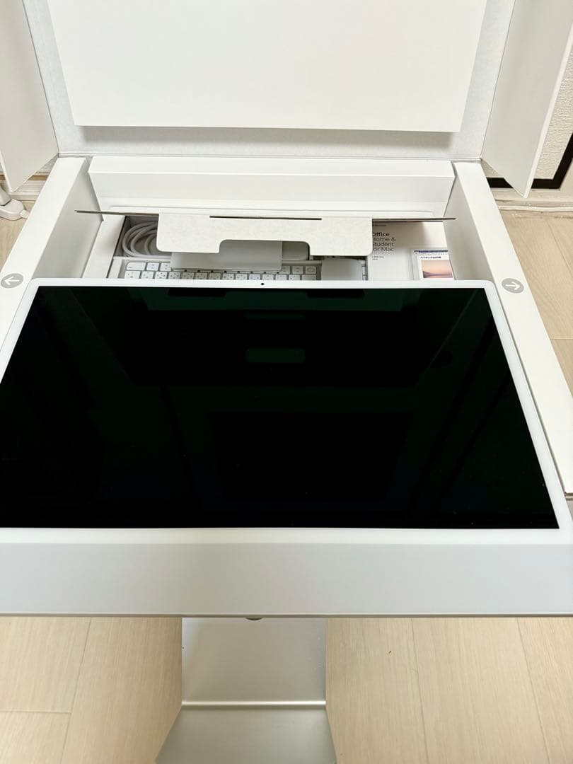 iMac 2021 M1 24インチ 4.5K SSD 1TBシルバー 付属品
