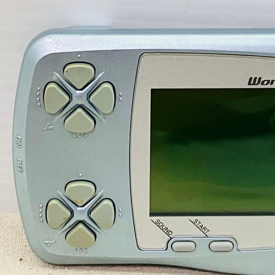 ジャンク品 初代 ワンダースワンハード ワンダースワン本体 ブルー