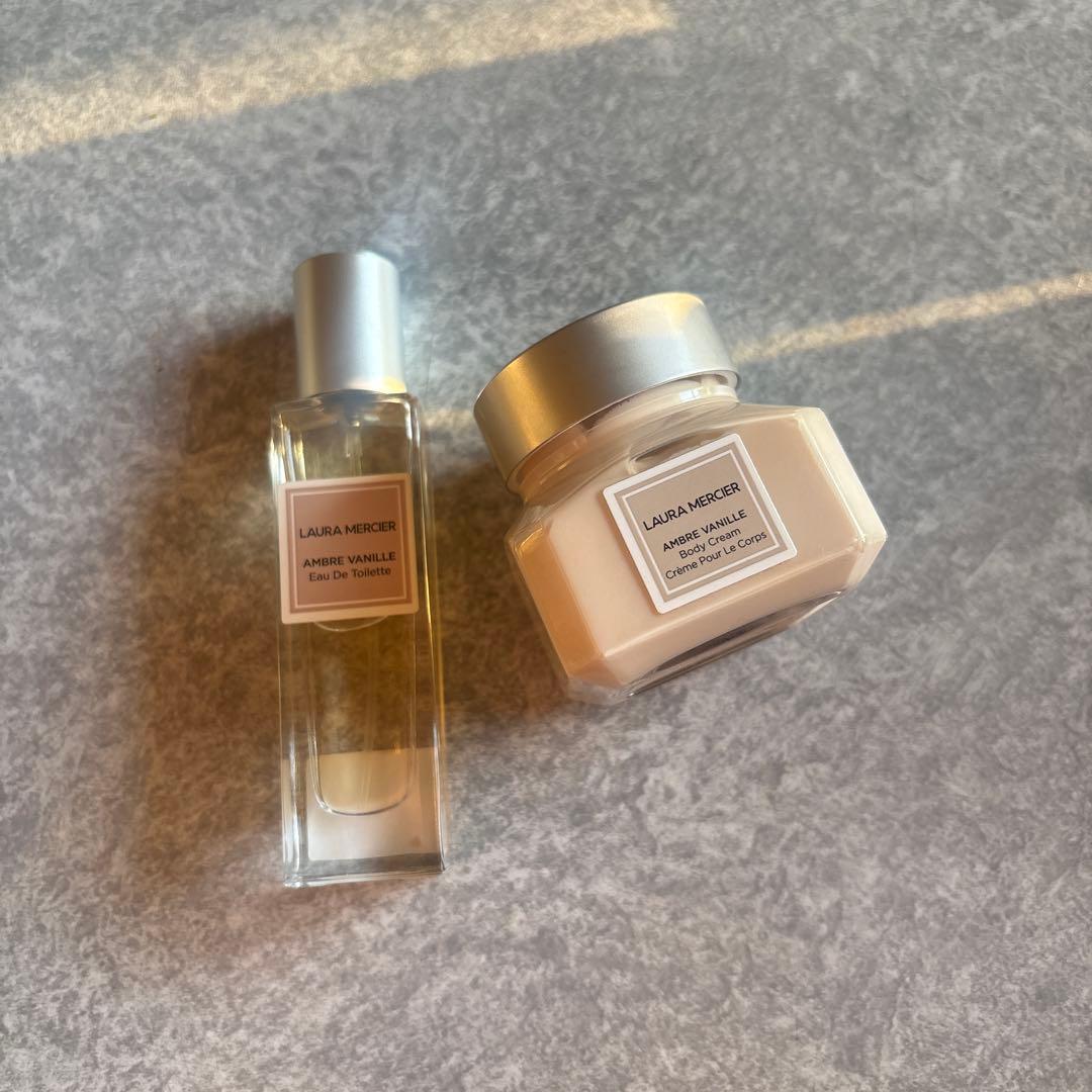 ローラ メルシエ オードトワレ アンバーバニラ ホイップトボディ