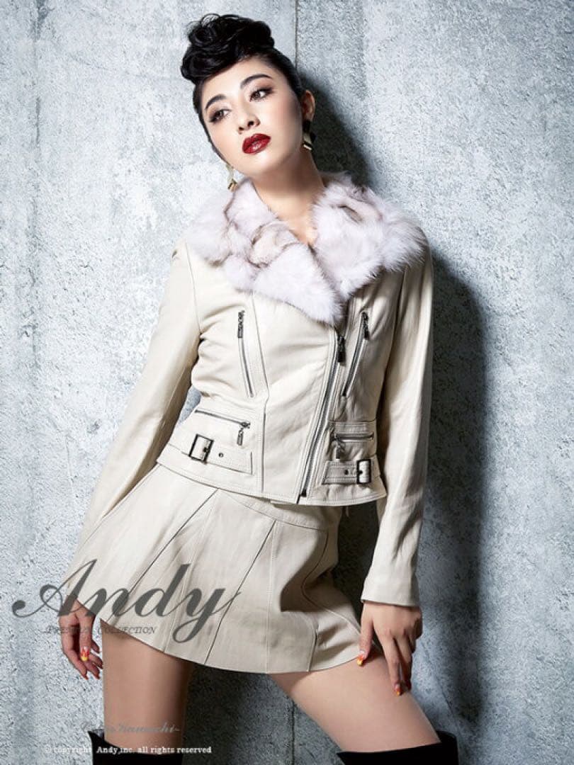 Andy ライダースジャケット SERAPHIN（セラファン）BIKER ANDYバイカーアンディ カーフレザー