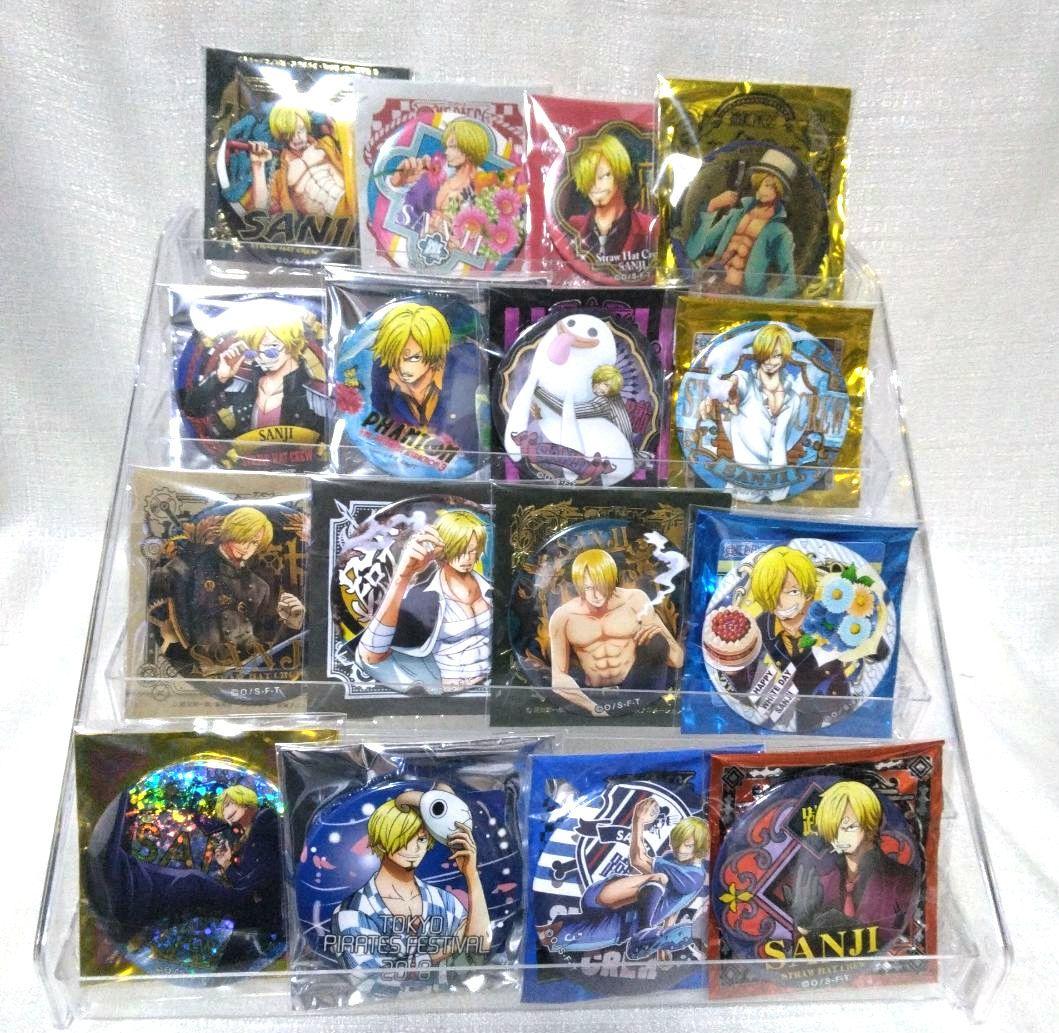 ワンピース サンジ 缶バッジ まとめ売り 72点セット - メルカリ