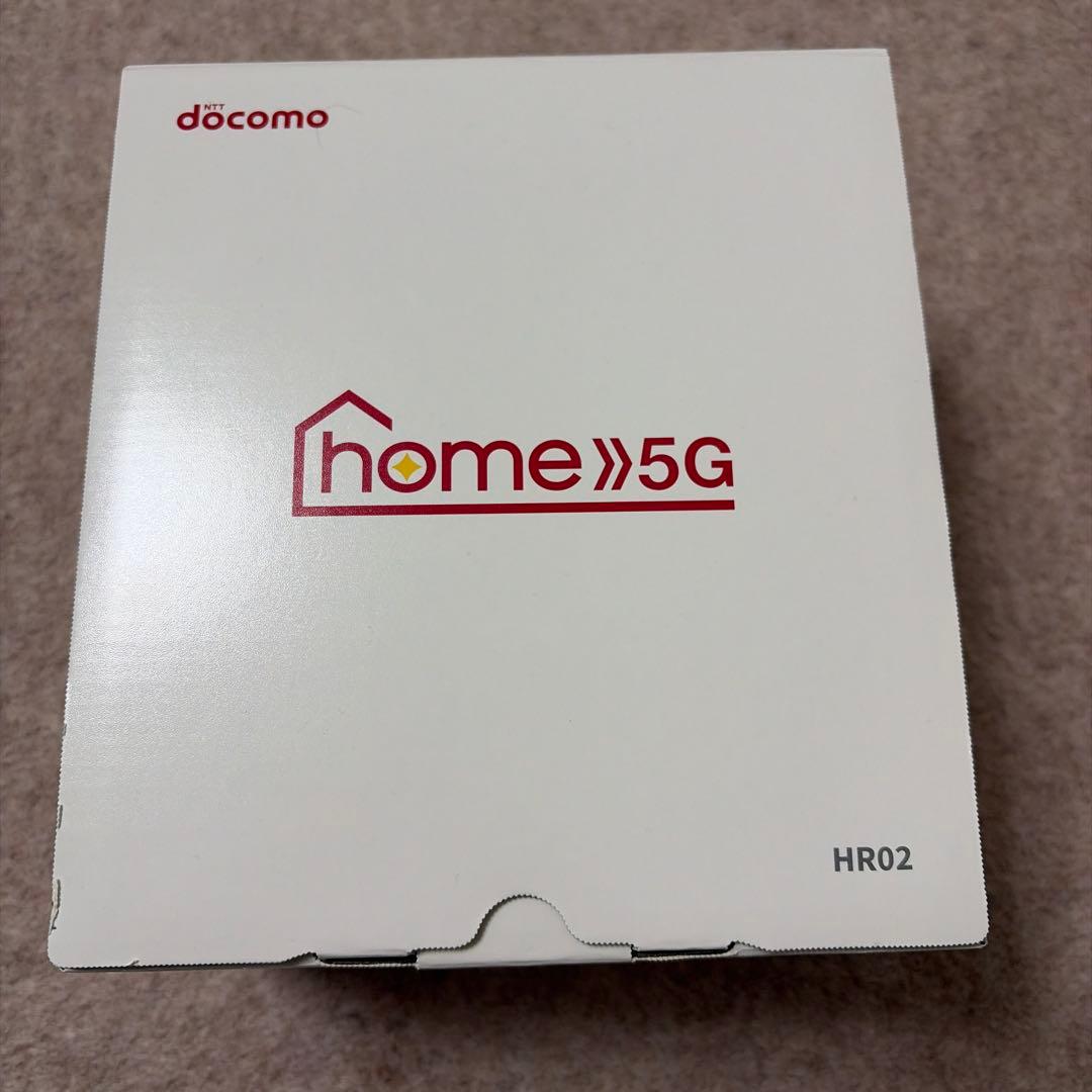 docomo  5G HR02 ダークグレー Galaxy 「新品未使用品」home 5G HR02 [ダークグレー] WiFiルーター