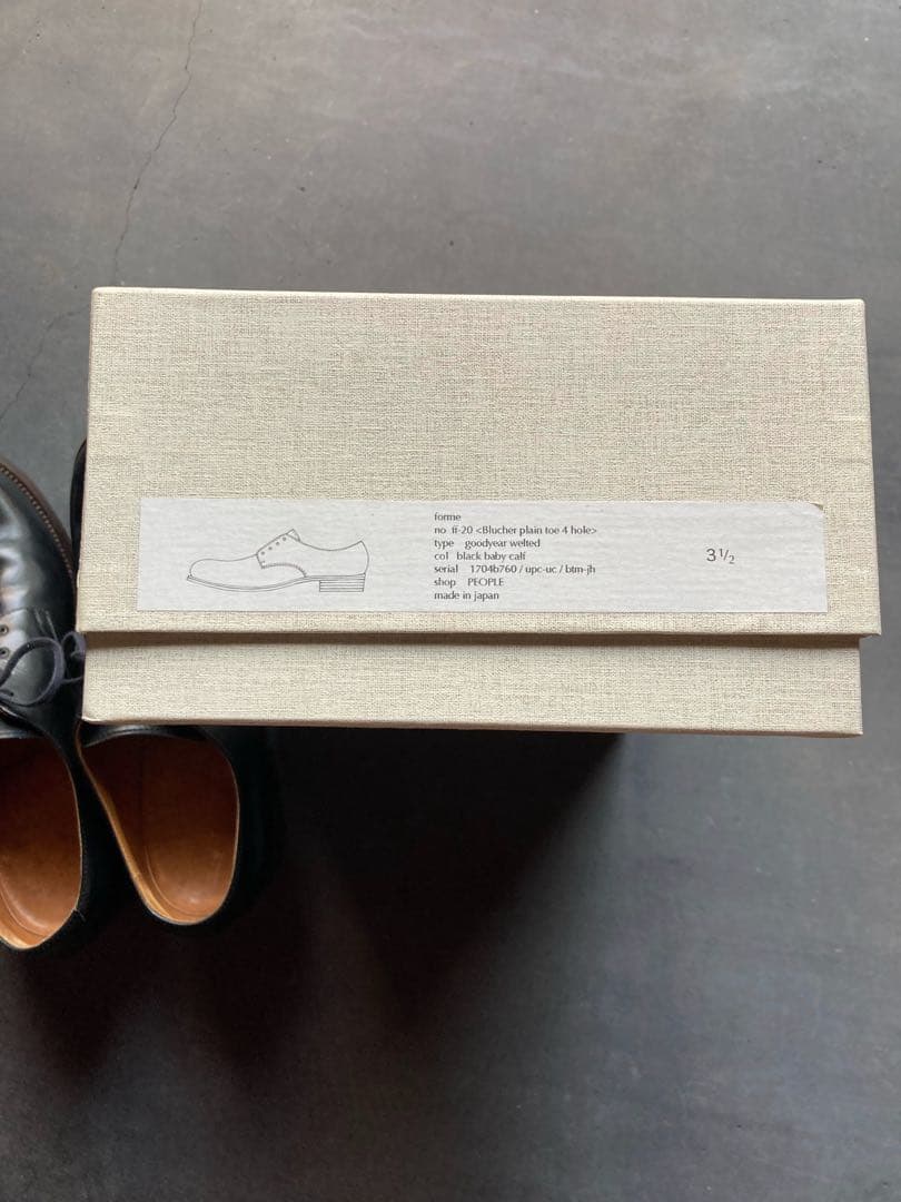 formeプレーントゥシューズ 23.5cm