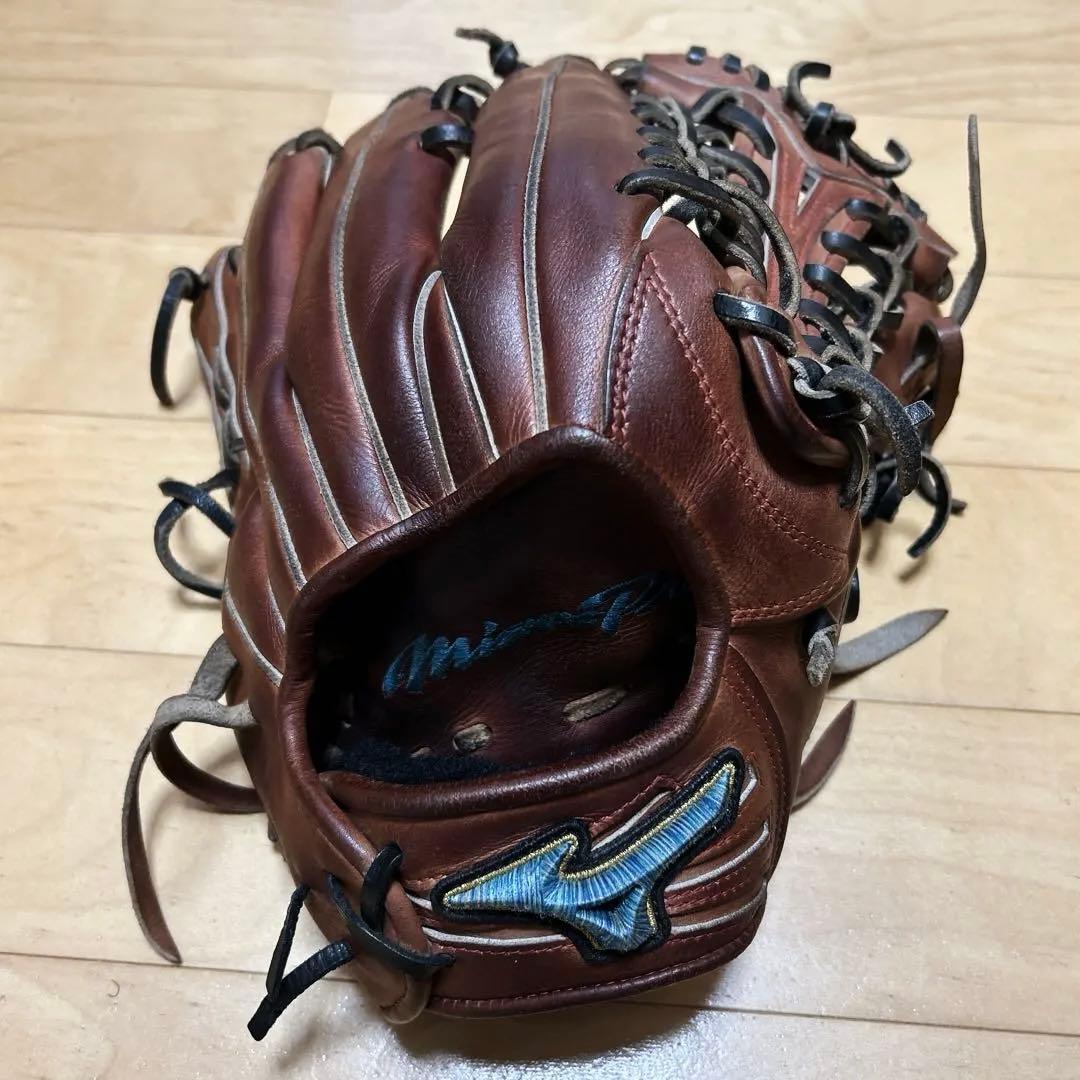 ダイバーシティブルー　硬式外野用 Totsuka 様 硬式用 ミズノプロ オーダーグラブ 外野手用 （AXIモデル