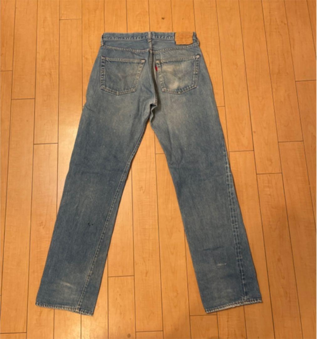 超希少 80s ビンテージ USA製 リーバイス 501 赤耳 ハチマル デニム