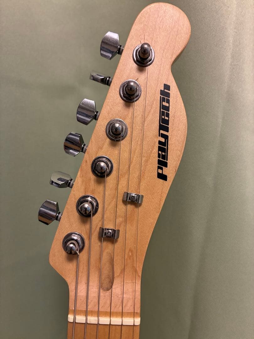 playtechテレキャスタータイプ エレキギター ブラック